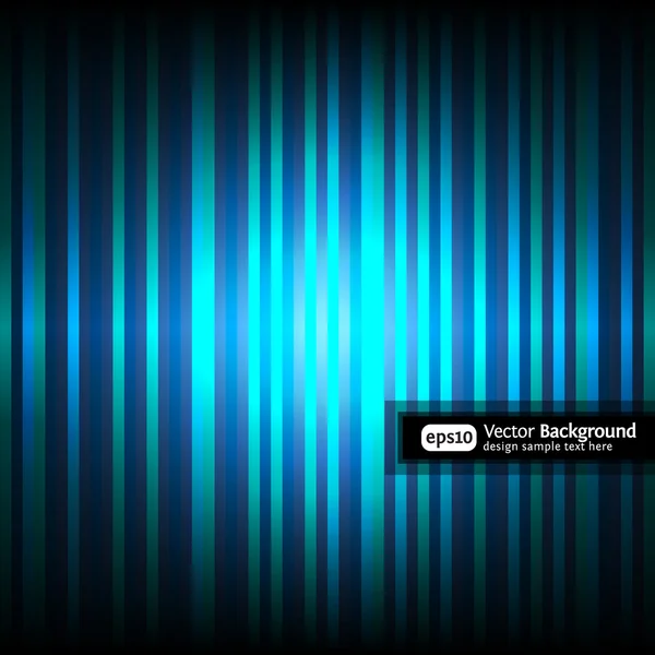 Lignes Abstraites Fond Vectoriel Illustration Vectorielle Bleu Turquoise — Image vectorielle
