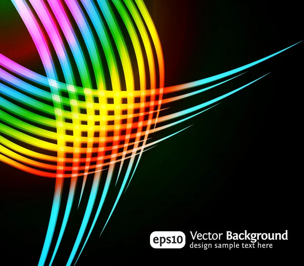 Ontwerpen Achtergrond Abstract Vector Moderne Illustratie Set Met Golvende Lijnen — Stock vektor