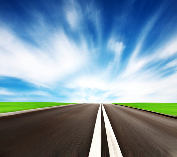 Красота высокая скорость на маршруте
