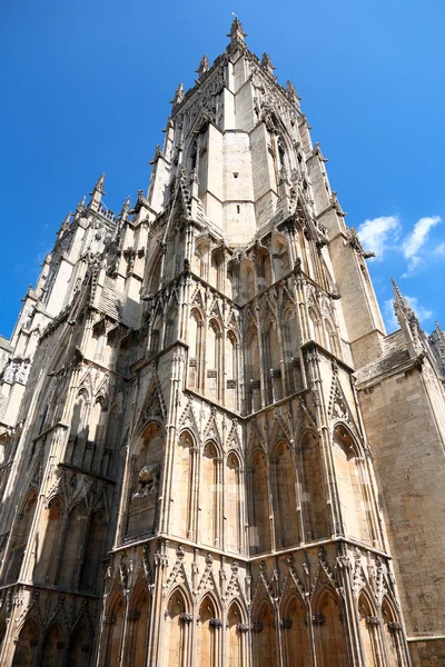Catedral gótica en York, Inglaterra — Foto de Stock