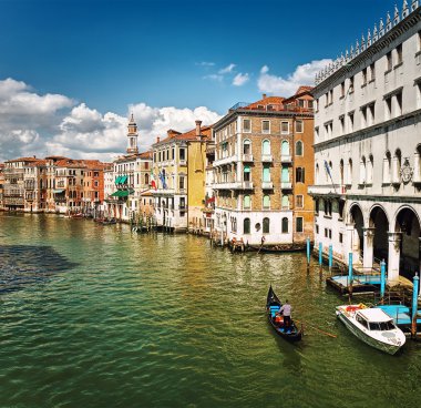 Venice canal clipart
