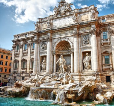 Trevi Fountain clipart