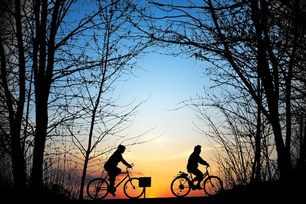 Cyklister — Stockfoto