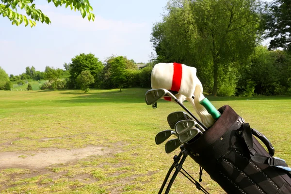 Golf-felszerelés — Stock Fotó