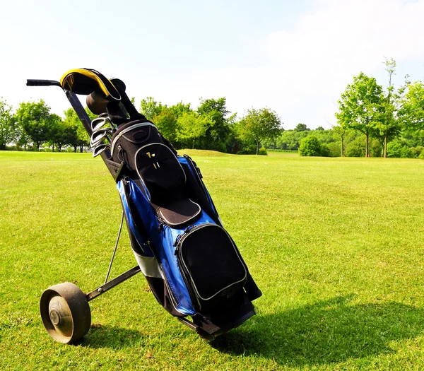 Оборудование для гольфа — стоковое фото