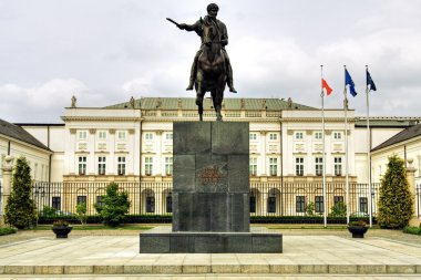 Presidential Palace in Warsaw clipart