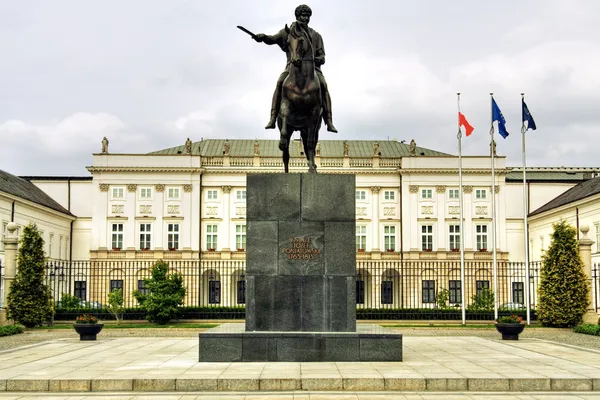 Presidentiële paleis in Warschau — Stockfoto