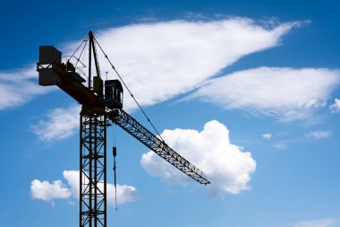 Construction crane clipart