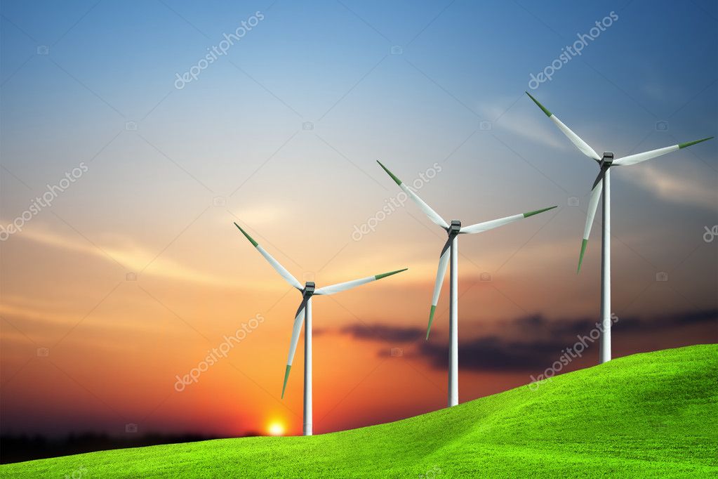Molinos de viento fotos de stock, imágenes de Molinos de viento sin  royalties