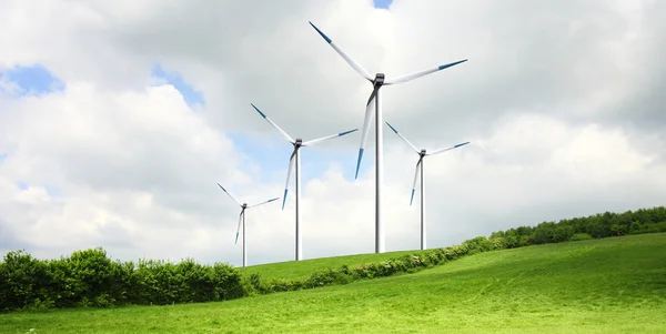 Turbinas Campo Verde —  Fotos de Stock