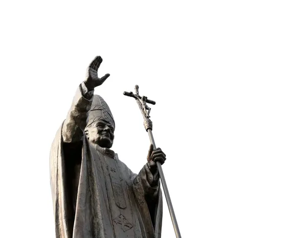 Estatua Del Papa — Foto de Stock