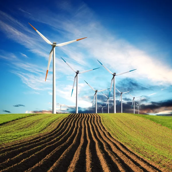 Energia ecológica global — Fotografia de Stock