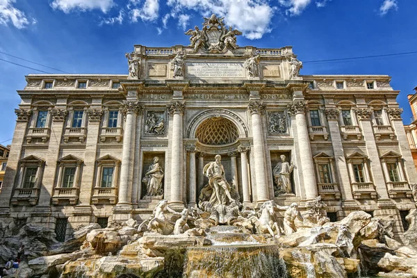 Fontana Trevi Roma — Foto Stock