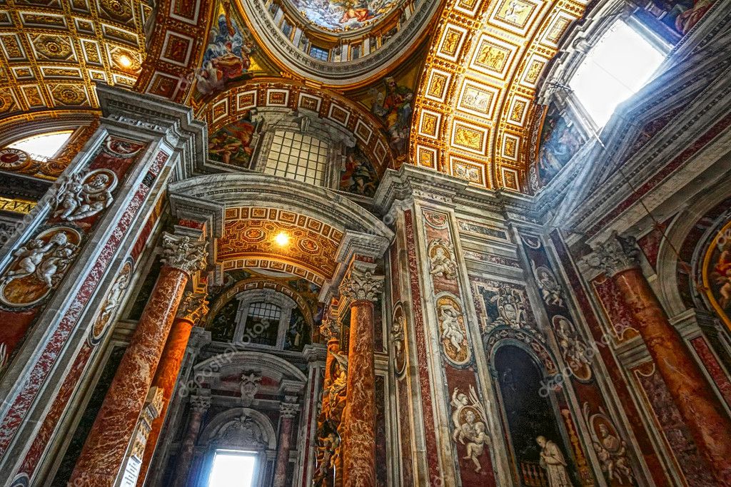 Indoor St. Peter's Basilica – Stock Editorial Photo © WDGPhoto #4926088