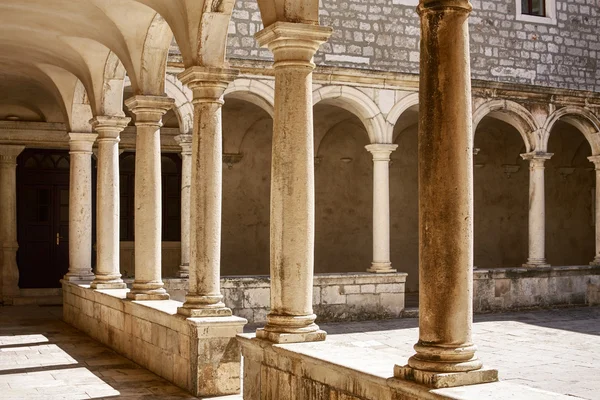 Innenhof Eines Tempels Zadar — Stockfoto