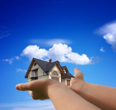 House in my hands clipart