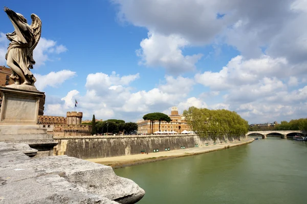 Roma 'da Tiber Nehri — Stok fotoğraf