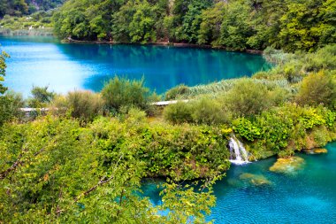 Plitvice Lakes National Park clipart