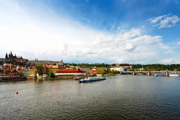 Praga, vista da Ponte Charles — Fotografia de Stock