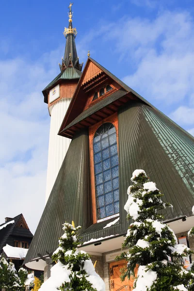 Chiesa di Zakopane, Polonia — Foto Stock