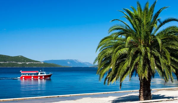 Adriatische recreatie in de zomer — Stockfoto