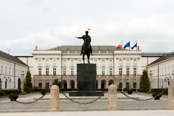 Palácio em Varsóvia — Fotografia de Stock