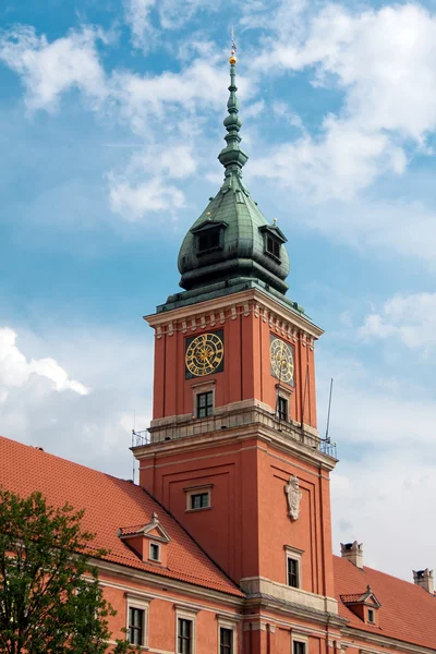 Warszawa - kungliga slottet — Stockfoto