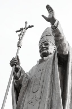 Pope JP2 monument clipart