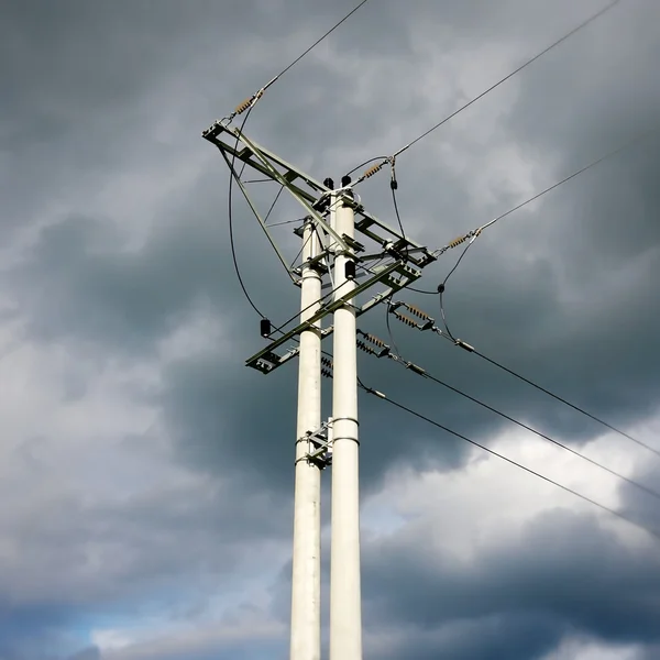 Pilone elettrico — Foto Stock