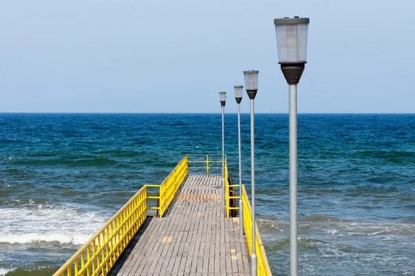 Oceaan pier — Stockfoto