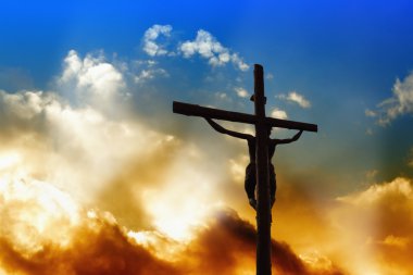 Savior on the Cross clipart