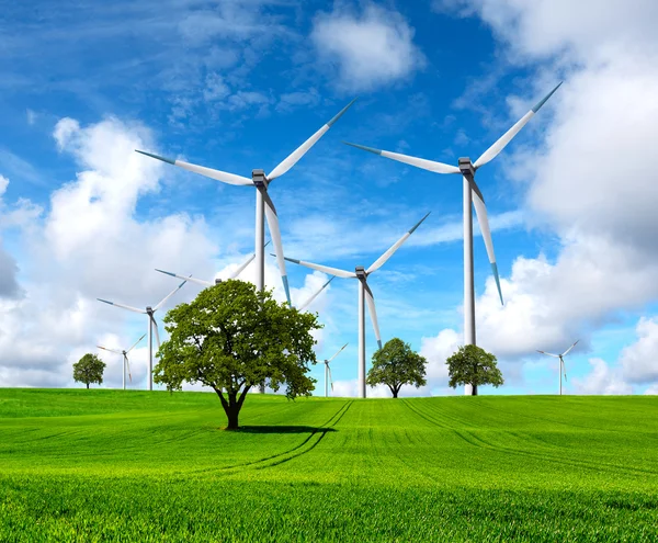 Eco wind — Stock Photo, Image