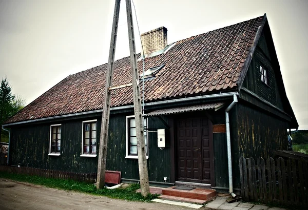 Casa de madeira velha — Fotografia de Stock