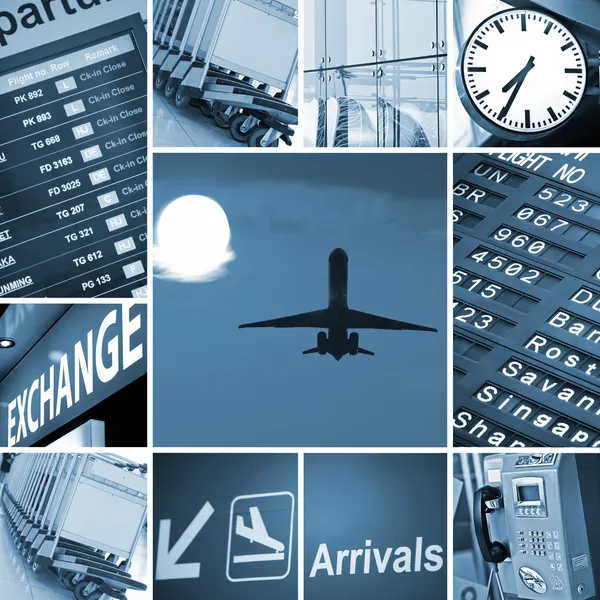 Flughafenmix — Stockfoto