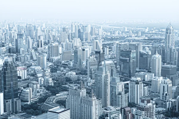 Panoramautsikt över fin storstad — Stockfoto
