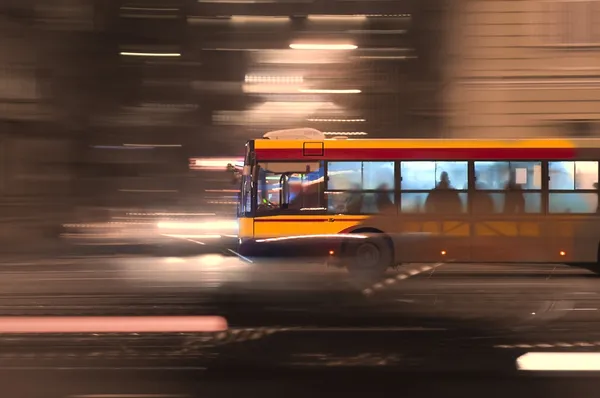 Bus snelheid — Stockfoto