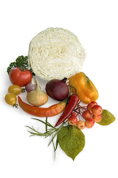 白菜和蔬菜 — 图库照片