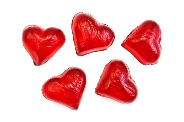 Hjärtan av marmelad — Stockfoto