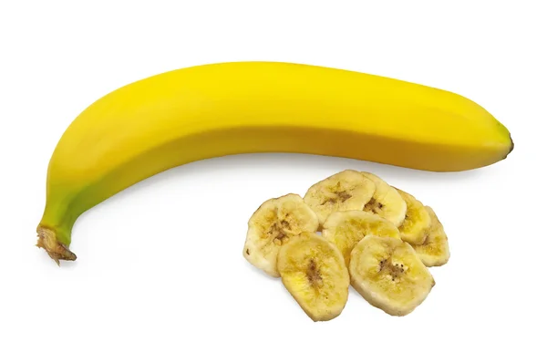 Banan z kandyzowanymi owocami — Zdjęcie stockowe