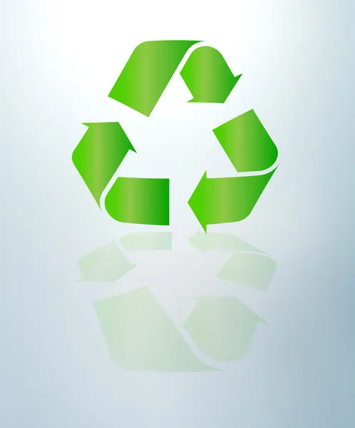 Recyklované symbol — Stock fotografie