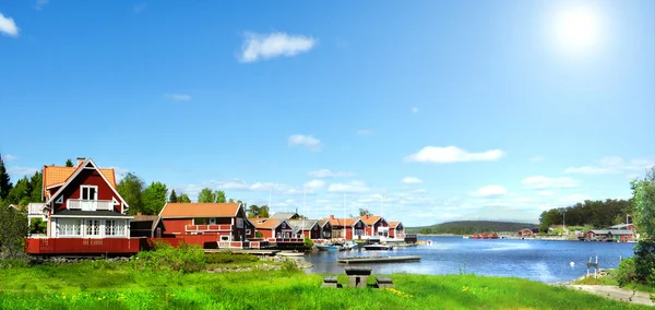 Schwedische Küste — Stockfoto