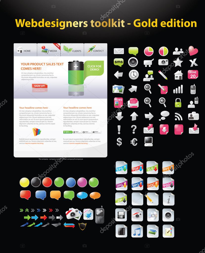 Web designers toolkit - Gold edition