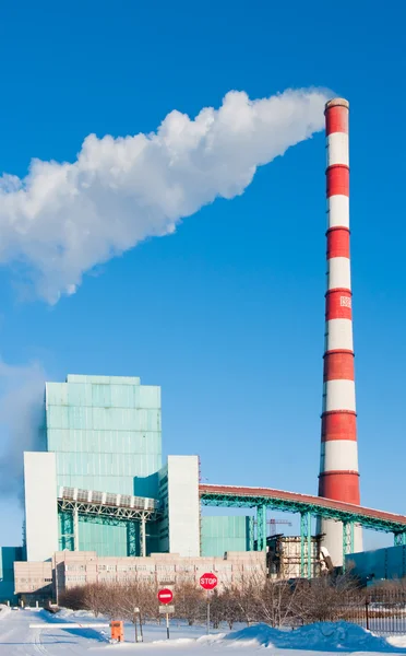 stock image Power station. Industrial production.