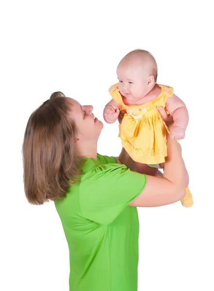 Image Woman Its Small Daughter — Stock Photo, Image