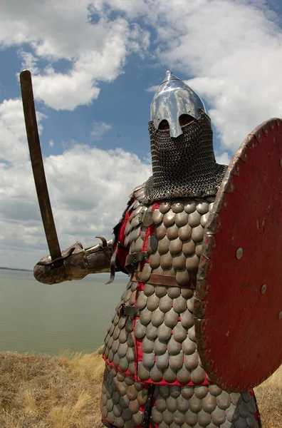 Medieval European knight — Stock Photo, Image