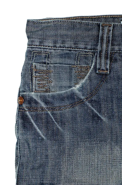 Старые винтажные джинсы — стоковое фото