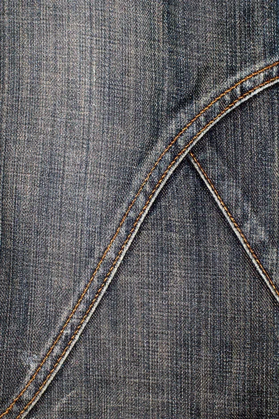 Jeans texture vertical — Stock Photo, Image