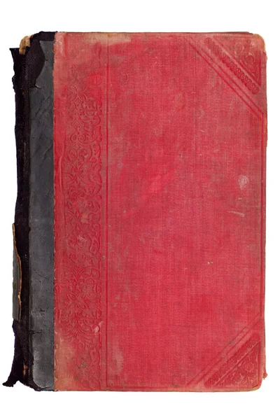 Стара старовинна червона книга — стокове фото