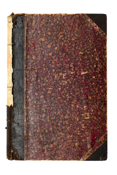Cubierta de libro marrón viejo — Foto de Stock