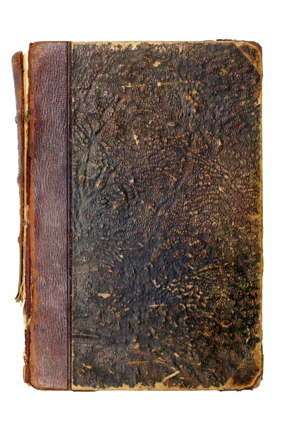 Старий коричневий обкладинка книги — стокове фото